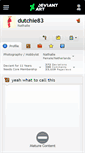 Mobile Screenshot of dutchie83.deviantart.com