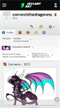 Mobile Screenshot of convexisthedragoness.deviantart.com