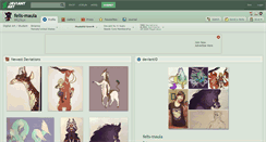 Desktop Screenshot of felis-maula.deviantart.com
