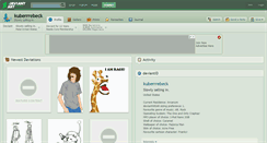 Desktop Screenshot of kuberrrebeck.deviantart.com
