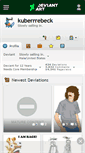Mobile Screenshot of kuberrrebeck.deviantart.com
