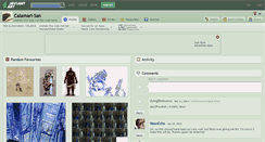 Desktop Screenshot of calamari-san.deviantart.com