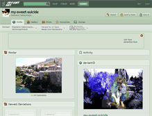 Tablet Screenshot of my-sweet-suicide.deviantart.com