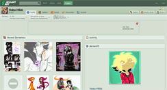 Desktop Screenshot of hobo-nikki.deviantart.com