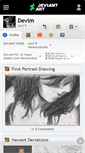 Mobile Screenshot of devim.deviantart.com