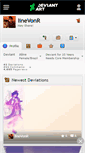 Mobile Screenshot of linevonr.deviantart.com