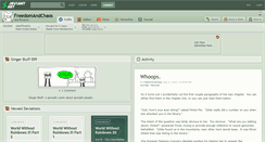 Desktop Screenshot of freedomandchaos.deviantart.com