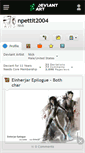 Mobile Screenshot of npettit2004.deviantart.com