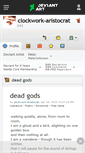 Mobile Screenshot of clockwork-aristocrat.deviantart.com