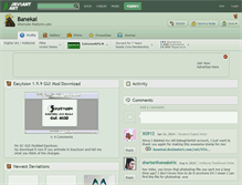 Tablet Screenshot of banekai.deviantart.com
