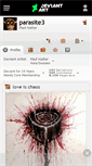 Mobile Screenshot of parasite3.deviantart.com