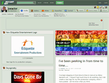 Tablet Screenshot of joeactor.deviantart.com