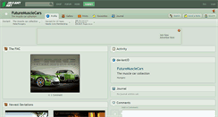 Desktop Screenshot of futuremusclecars.deviantart.com