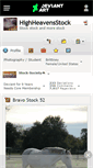 Mobile Screenshot of highheavensstock.deviantart.com