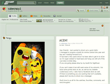 Tablet Screenshot of cubecrazy2.deviantart.com