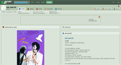 Desktop Screenshot of ear-parcel.deviantart.com