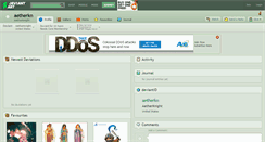 Desktop Screenshot of aetherkn.deviantart.com