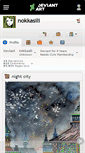 Mobile Screenshot of nokkasili.deviantart.com