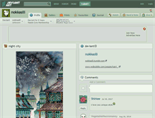 Tablet Screenshot of nokkasili.deviantart.com