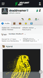Mobile Screenshot of deaddreamer.deviantart.com