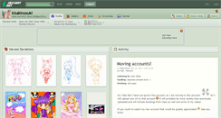 Desktop Screenshot of kisakinosuki.deviantart.com