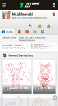 Mobile Screenshot of kisakinosuki.deviantart.com