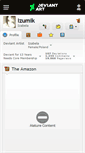 Mobile Screenshot of izumik.deviantart.com