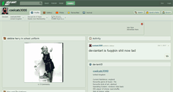 Desktop Screenshot of coolcats3000.deviantart.com
