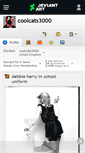Mobile Screenshot of coolcats3000.deviantart.com