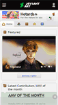 Mobile Screenshot of hetards.deviantart.com