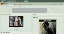 Desktop Screenshot of drmorgue.deviantart.com