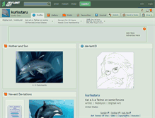 Tablet Screenshot of kurisutaru.deviantart.com