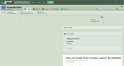 Desktop Screenshot of mykaylah-stock.deviantart.com