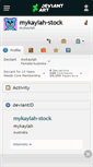Mobile Screenshot of mykaylah-stock.deviantart.com