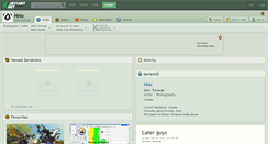 Desktop Screenshot of hnix.deviantart.com