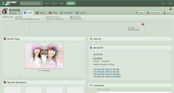 Desktop Screenshot of o-v-v-o.deviantart.com