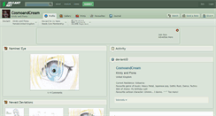 Desktop Screenshot of cosmoandcream.deviantart.com