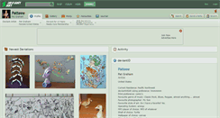 Desktop Screenshot of patteee.deviantart.com