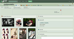 Desktop Screenshot of mylittlerockabilly.deviantart.com