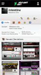 Mobile Screenshot of milest0ne.deviantart.com