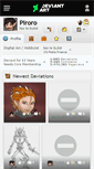 Mobile Screenshot of piroro.deviantart.com