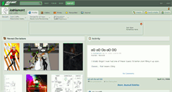 Desktop Screenshot of joshlamont.deviantart.com