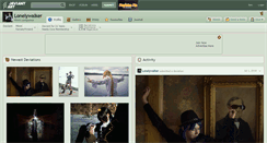 Desktop Screenshot of lonelywalker.deviantart.com