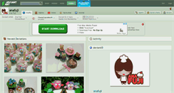Desktop Screenshot of anafuji.deviantart.com