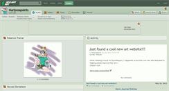 Desktop Screenshot of mariposapaints.deviantart.com