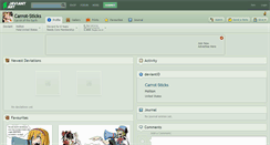 Desktop Screenshot of carrot-sticks.deviantart.com