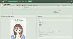 Desktop Screenshot of full--moon.deviantart.com