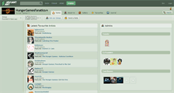 Desktop Screenshot of hungergamesfanatics.deviantart.com