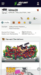 Mobile Screenshot of kimo28.deviantart.com