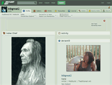 Tablet Screenshot of ktbgreat2.deviantart.com